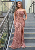 Luxury Sequin Maxi Dress.
